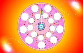 flash制作圆形抽奖大转盘动画